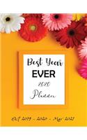 Best Year EVER 2020 Planner, Oct 2019 - 2020 - Mar 2021