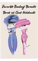 Favorite Beading Threads Three in One Notebook