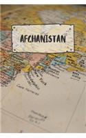 Afghanistan: Ruled Travel Diary Notebook or Journey Journal - Lined Trip Pocketbook for Men and Women with Lines