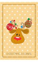 Christmas Journal: For Kids, Black and White Interior, Blank Lined Pages, Record Stories and Memories, Extra Pages for Pictures and Doodles, Organizer, Softcover, Rudo