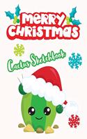Merry Christmas Cactus Sketchbook