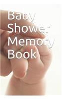 Baby Shower Memory Book