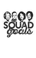 Squad Goals Dot Grid Planner: Sandra Day O'Connor, Ruth Bader Ginsburg, Sonia Sotomayor, Elena Kagan