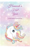 Hannah's First Year: A Mother's Journal