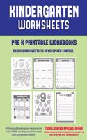 Pre K Printable Workbooks (Mixed Worksheets to Develop Pen Control): (Pre K Printable Workbooks)