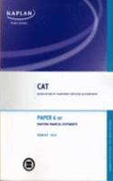 Paper 6 (INT) Drafting Financial Statements - Exam Kit