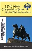 ZIML Math Competition Book Varsity Division 2018-2019