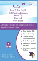 Learn To Read English With Directions In Spanish Answer Key Homework