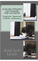 English-Spanish Dictionary for Lawyers