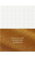 Cross Section Graph Paper Notebook: 1/10" Cross Section Rule, 144 Pages