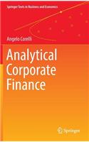 Analytical Corporate Finance
