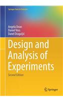 Design and Analysis of Experiments