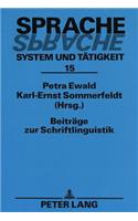 Beitraege Zur Schriftlinguistik