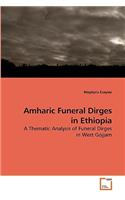 Project of megbaru Amharic Funeral Dirges in Ethiopia