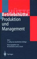 Produktion Und Management »betriebshütte«