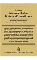 Die unspezifischen Bluteiweissreaktionen: Kolloid-Labilitätsreaktionen im Serum und Plasma als Hilfsmittel zur Krankheitserkennung(61 Wissenschaftliche Forschungsberichte)