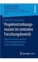 Projektentstehungsmuster Im Zentralen Forschungsbereich