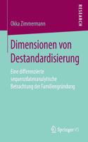 Dimensionen Von Destandardisierung