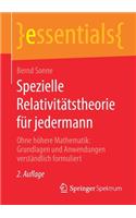 Spezielle Relativitätstheorie Für Jedermann