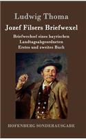 Jozef Filsers Briefwexel: Briefwechsel eines bayrischen Landtagsabgeordneten Erstes und zweites Buch(German)