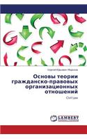 Osnovy Teorii Grazhdansko-Pravovykh Organizatsionnykh Otnosheniy