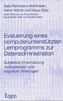 Evaluierung Eines Computerunterstutzten Lernprogramms Zur Datenadministration