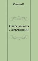 Ocherk raskola s zamechaniyami
