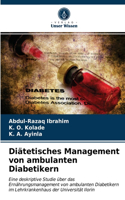 Diätetisches Management von ambulanten Diabetikern