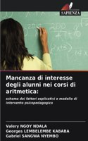Mancanza di interesse degli alunni nei corsi di aritmetica