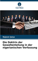 Die Doktrin der Gewaltenteilung in der nigerianischen Verfassung