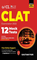 CLAT 2022 : 12 Mock Tests