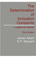 Determination of Ionization Constants