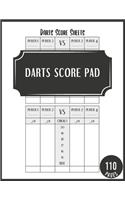 Darts score Pad