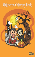 Halloween Coloring Book Vol 2