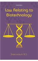 Law Relating to Biotechnology