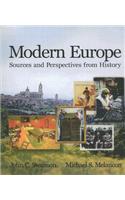 Modern Europe: Sources and Perspectives from History