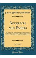 Accounts and Papers, Vol. 44 of 77: Part II, Trade, &c., Continued; Trade (Foreign Countries and British Possessions); British and Foreign Trade; Session, 16 January 1902-18 December 1902, Vol. XCVIII, Part II (Classic Reprint)