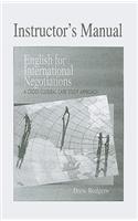 English for International Negotiations Instructor's Manual