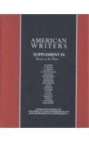 American Writers, Supplement IX