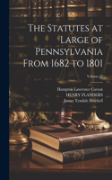 Statutes at Large of Pennsylvania From 1682 to 1801; Volume 12