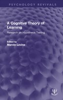 Cognitive Theory of Learning