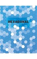 Hexagonal Graph Paper Notebook