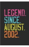 Legend Since August 2002