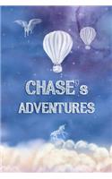 Chase's Adventures: Softcover Personalized Keepsake Journal, Custom Diary, Writing Notebook with Lined Pages