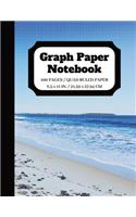 Graph Paper Notebook: Squared Graphing Paper - Quad Ruled - 5 squares per inch - 100 pages - 8.5 x 11 in.(17 Graph Paper Composition Notebook)
