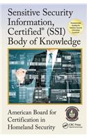 Sensitive Security Information, Certified® (SSI) Body of Knowledge