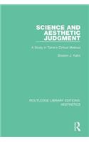 Science and Aesthetic Judgement