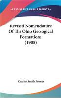 Revised Nomenclature of the Ohio Geological Formations (1905)