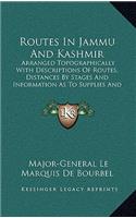 Routes in Jammu and Kashmir