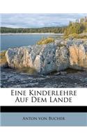 Eine Kinderlehre Auf Dem Lande